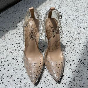 Justfab Cinderella heels